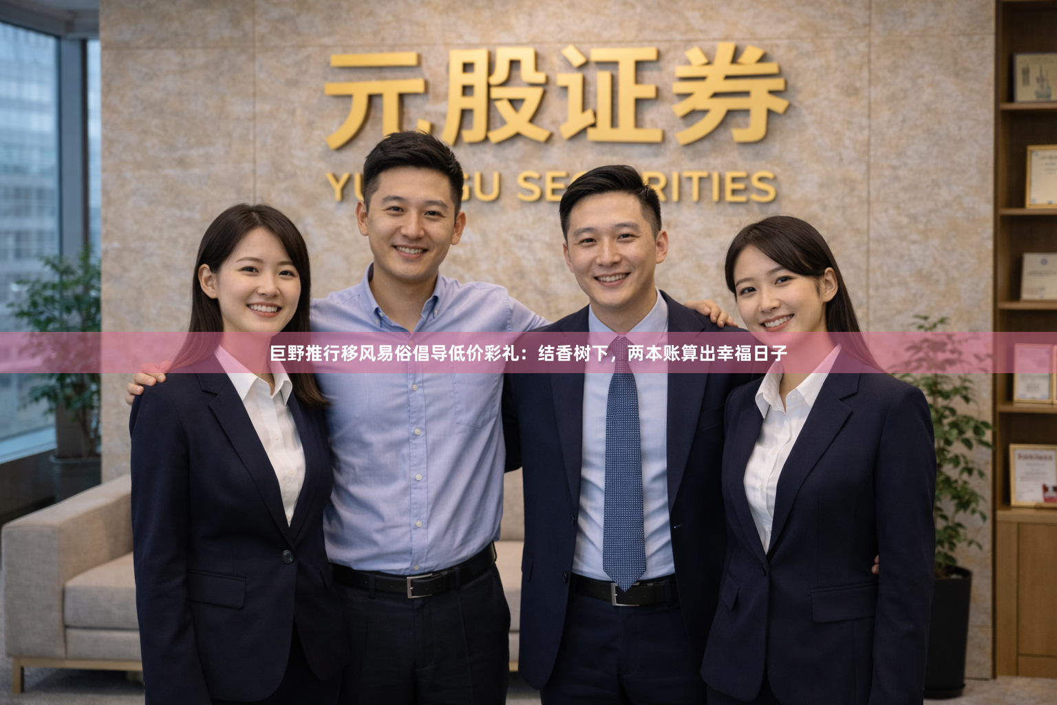 巨野推行移风易俗倡导低价彩礼：结香树下，两本账算出幸福日子