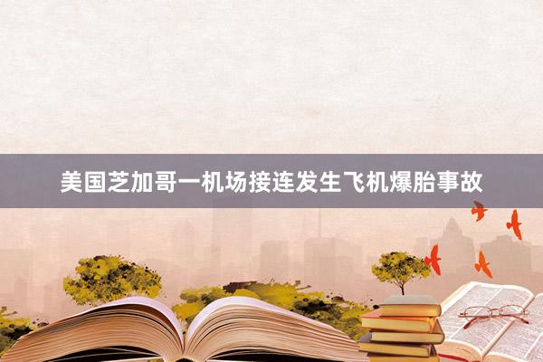 美国芝加哥一机场接连发生飞机爆胎事故