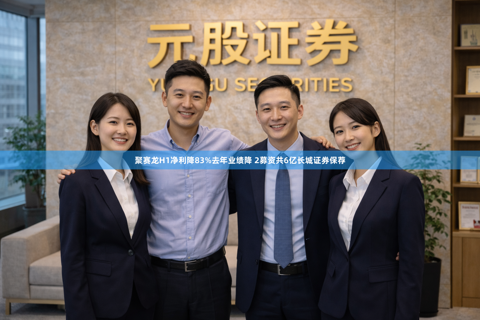 聚赛龙H1净利降83%去年业绩降 2募资共6亿长城证券保荐