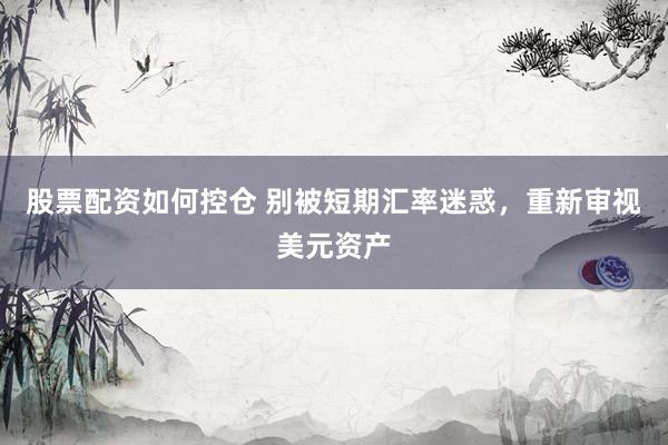 股票配资如何控仓 别被短期汇率迷惑，重新审视美元资产